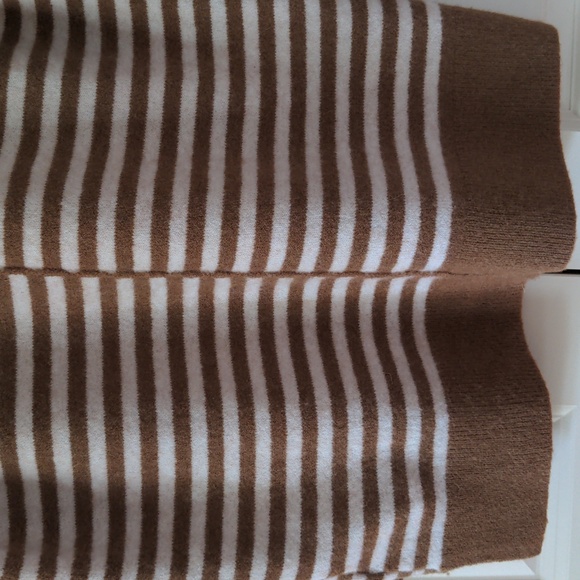 Madewell Stripe-Play Smithe Pullover Sweater in Heather Linen Size XS - Picture 4 of 8